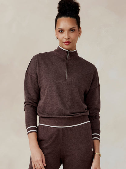 tasc Performance Stadium French Terry Half Zip