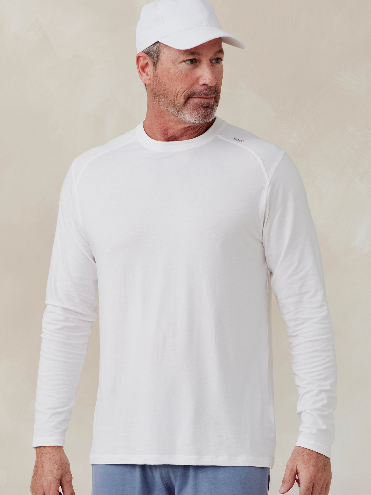 tasc Performance Carrollton Long Sleeve T-Shirt - White