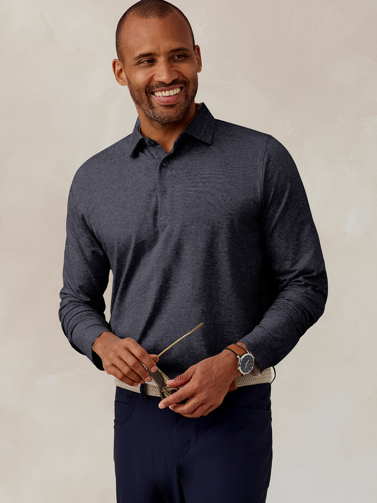 tasc Performance Westport Long Sleeve Polo