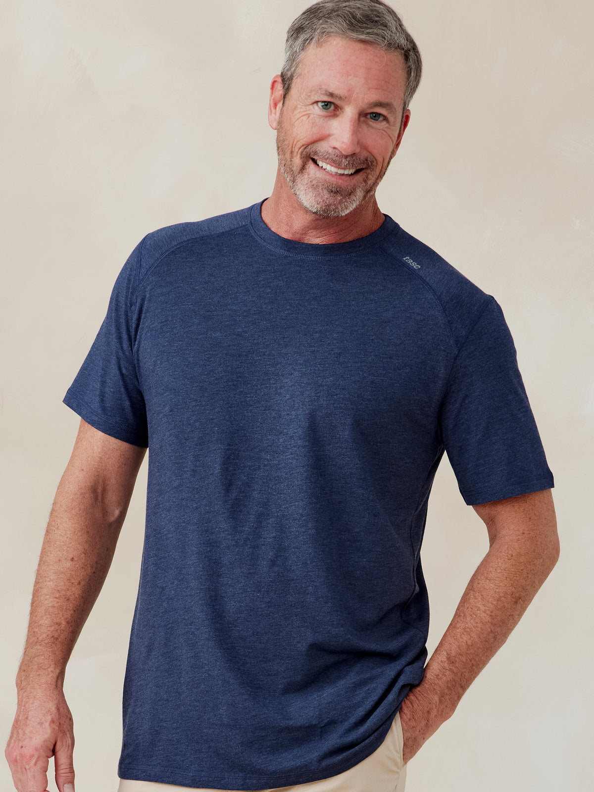 tasc Performance Carrollton T-Shirt - Classic Navy Heather