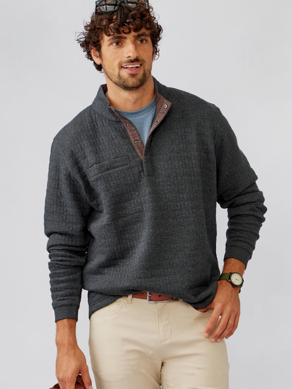 tasc Performance Main Line Quilt Pullover