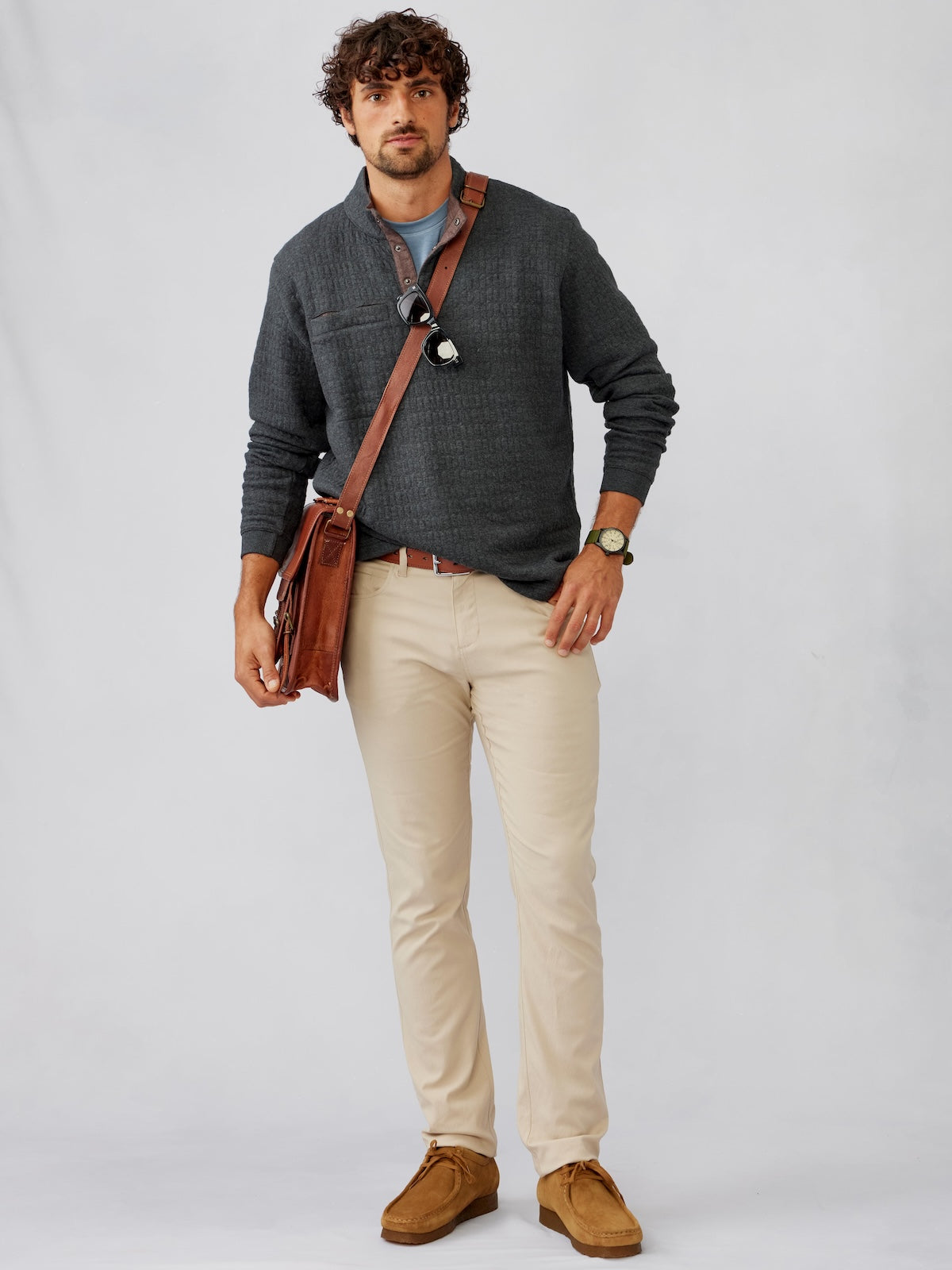 tasc Performance Main Line Quilt Pullover
