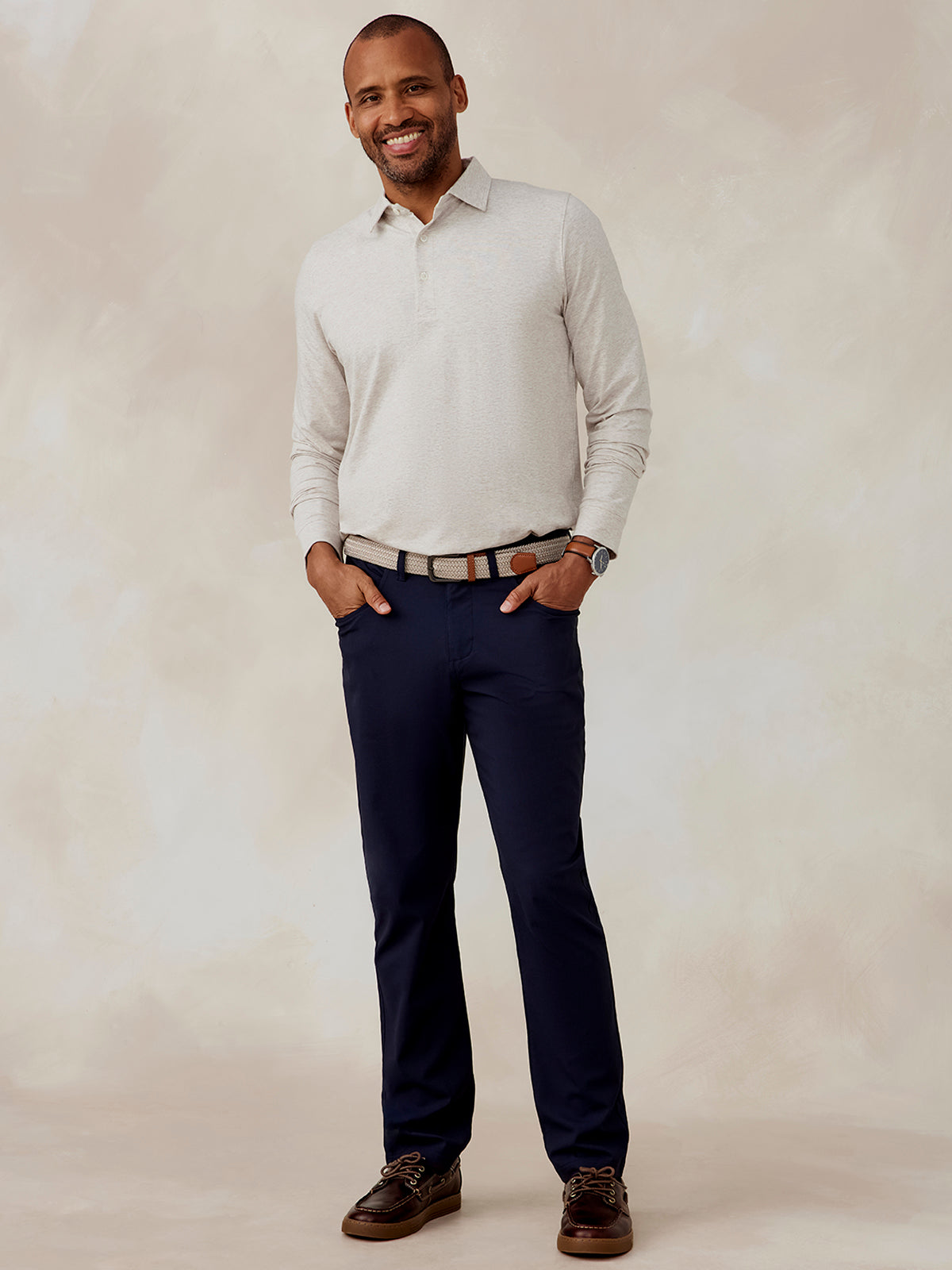 tasc Performance Westport Long Sleeve Polo