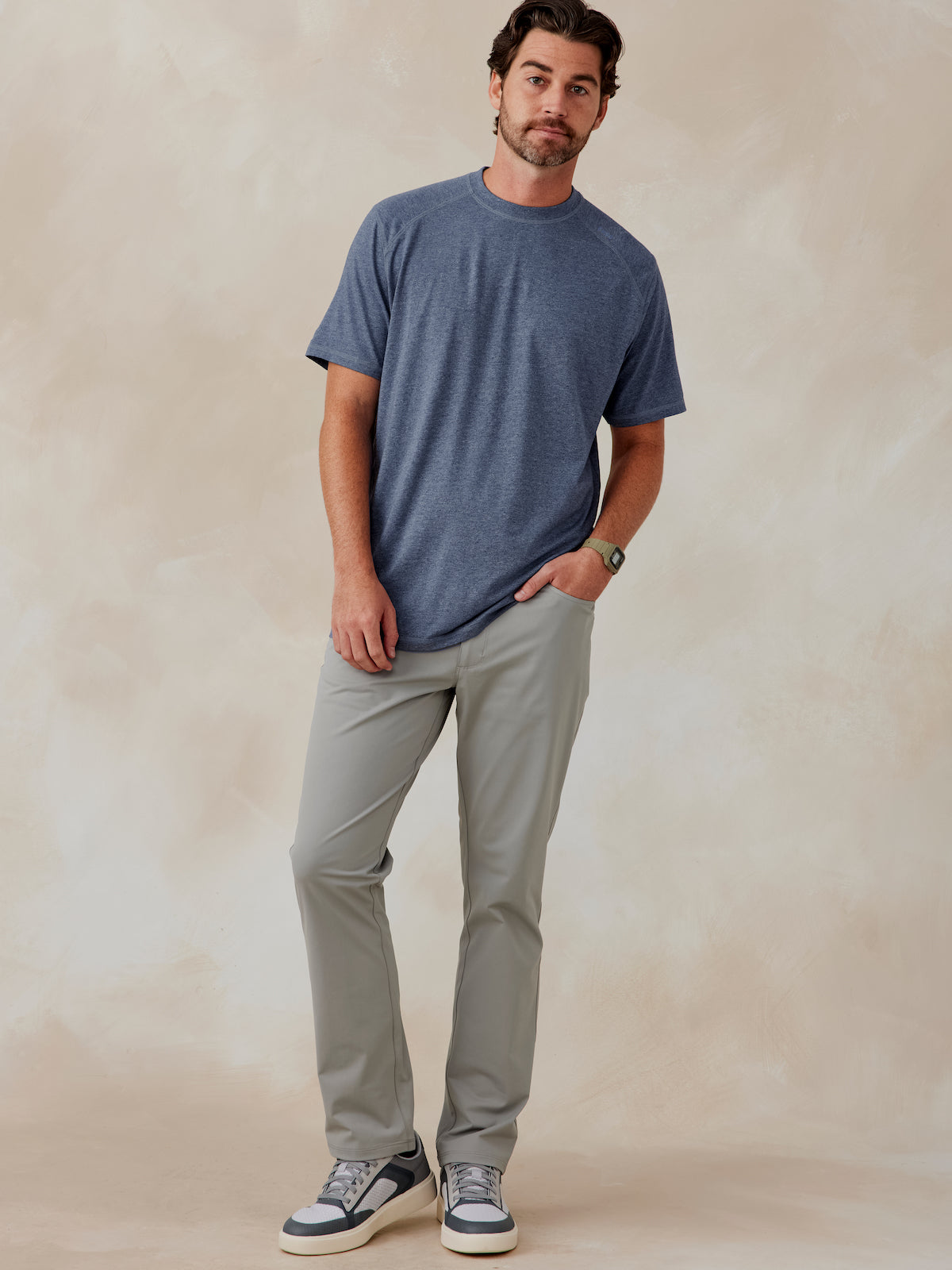 tasc Performance Carrollton T-Shirt Jaspe - Admiral Jaspe