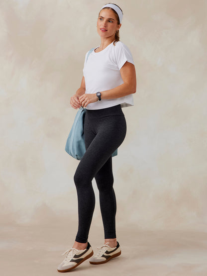 tasc Performance Day to Day Full Length Pocket Legging - Jaspe