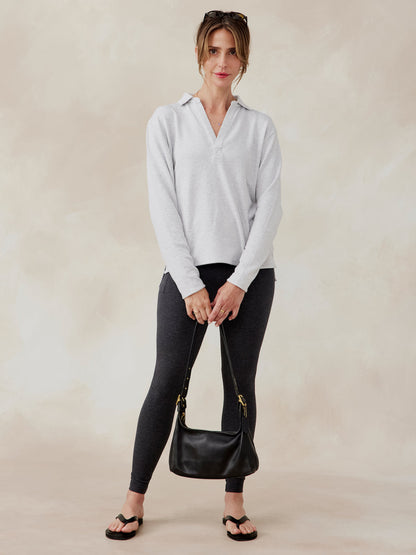 tasc Performance French Terry Polo Sweatshirt