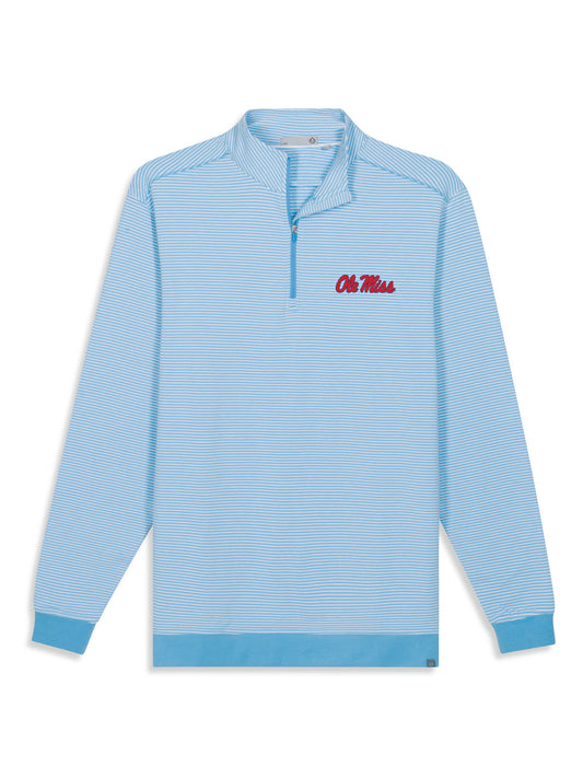 tasc Performance Cloud French Terry Quarter Zip - Ole Miss