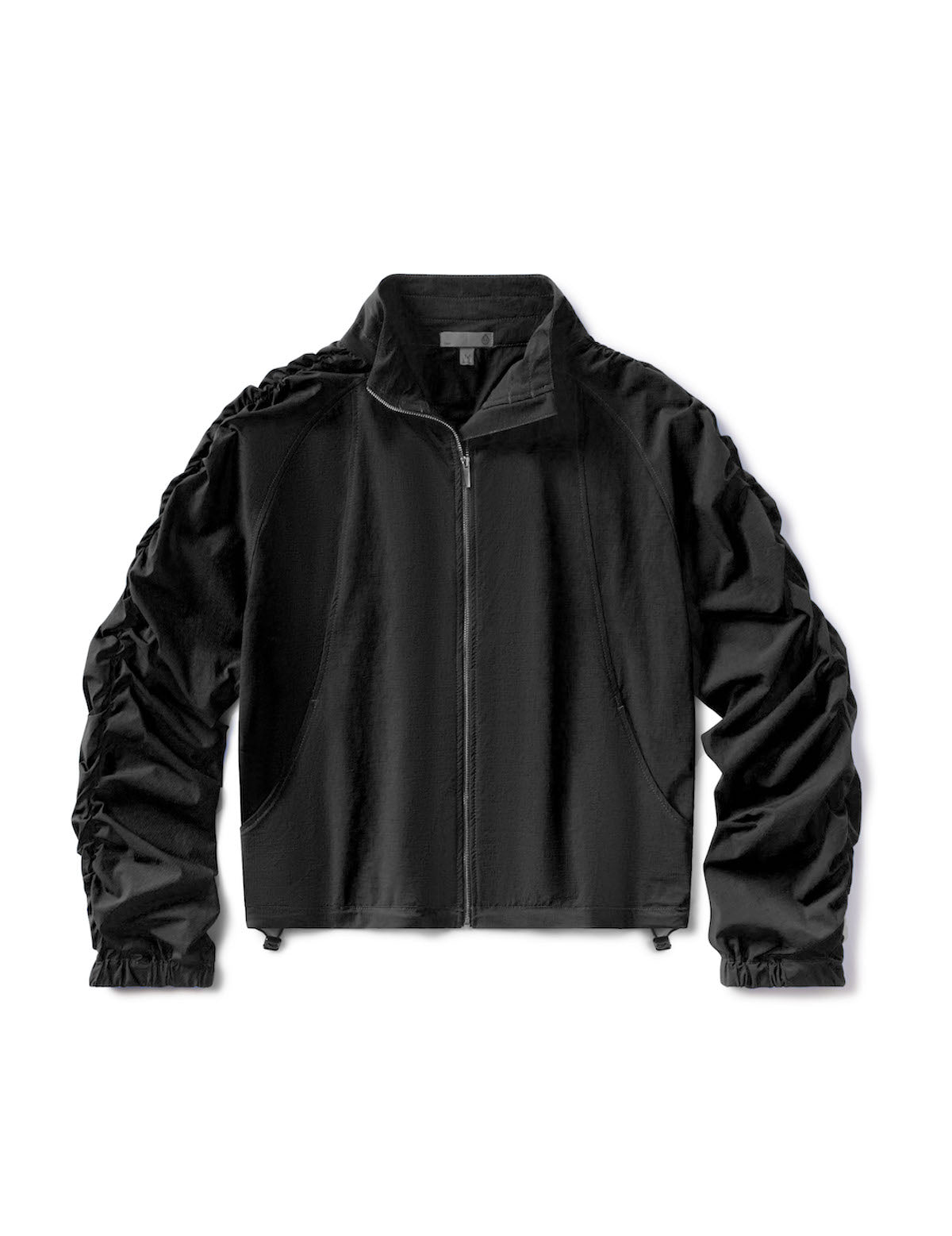 tasc Performance Jet Set Ruched Windbreaker - Black