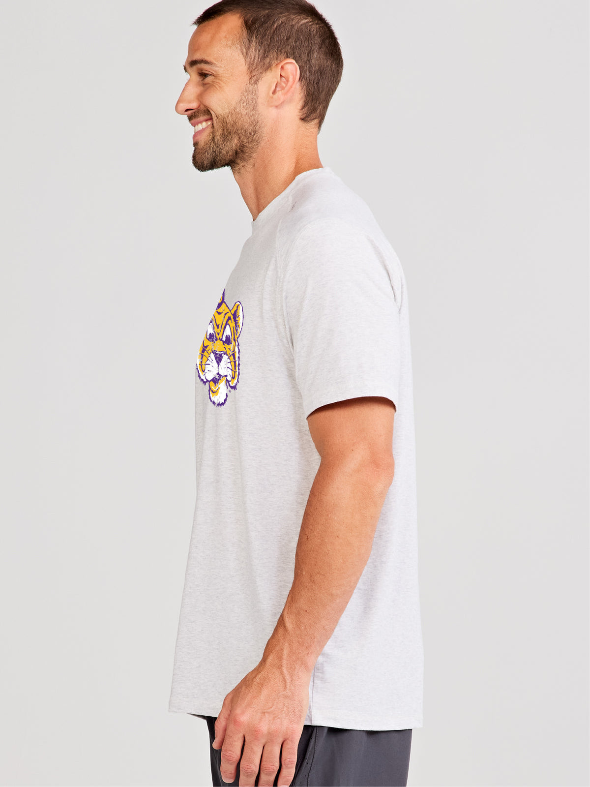 tasc Performance Carrollton Fitness T-Shirt - Marble Heather