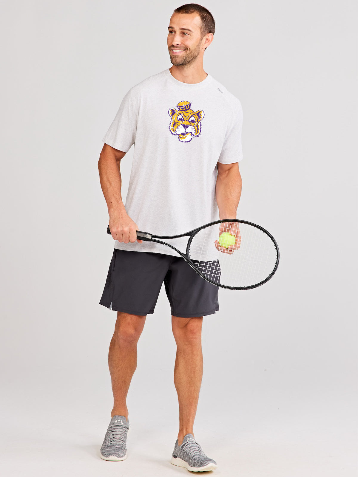tasc Performance Carrollton Fitness T-Shirt - Marble Heather