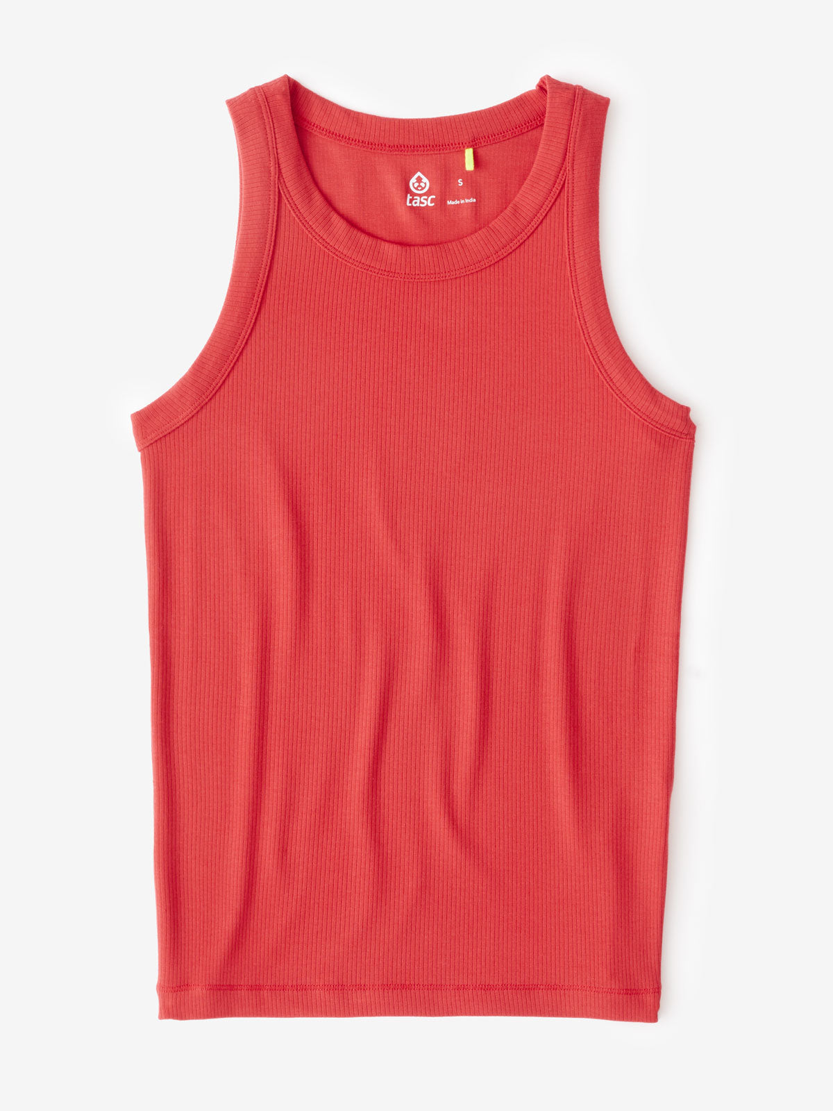 tasc Performance MicroLuxe Rib Tank - Racing Red
