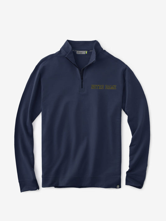tasc Performance Cloud French Terry Quarter Zip - Classic Navy