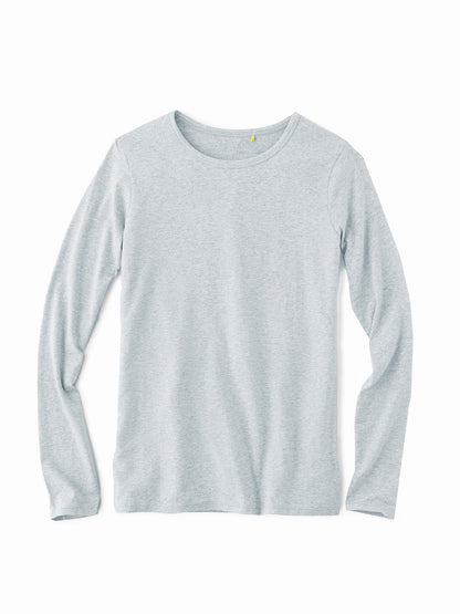 tasc Performance NOLA Long Sleeve T-Shirt - Perfect Gray Heather