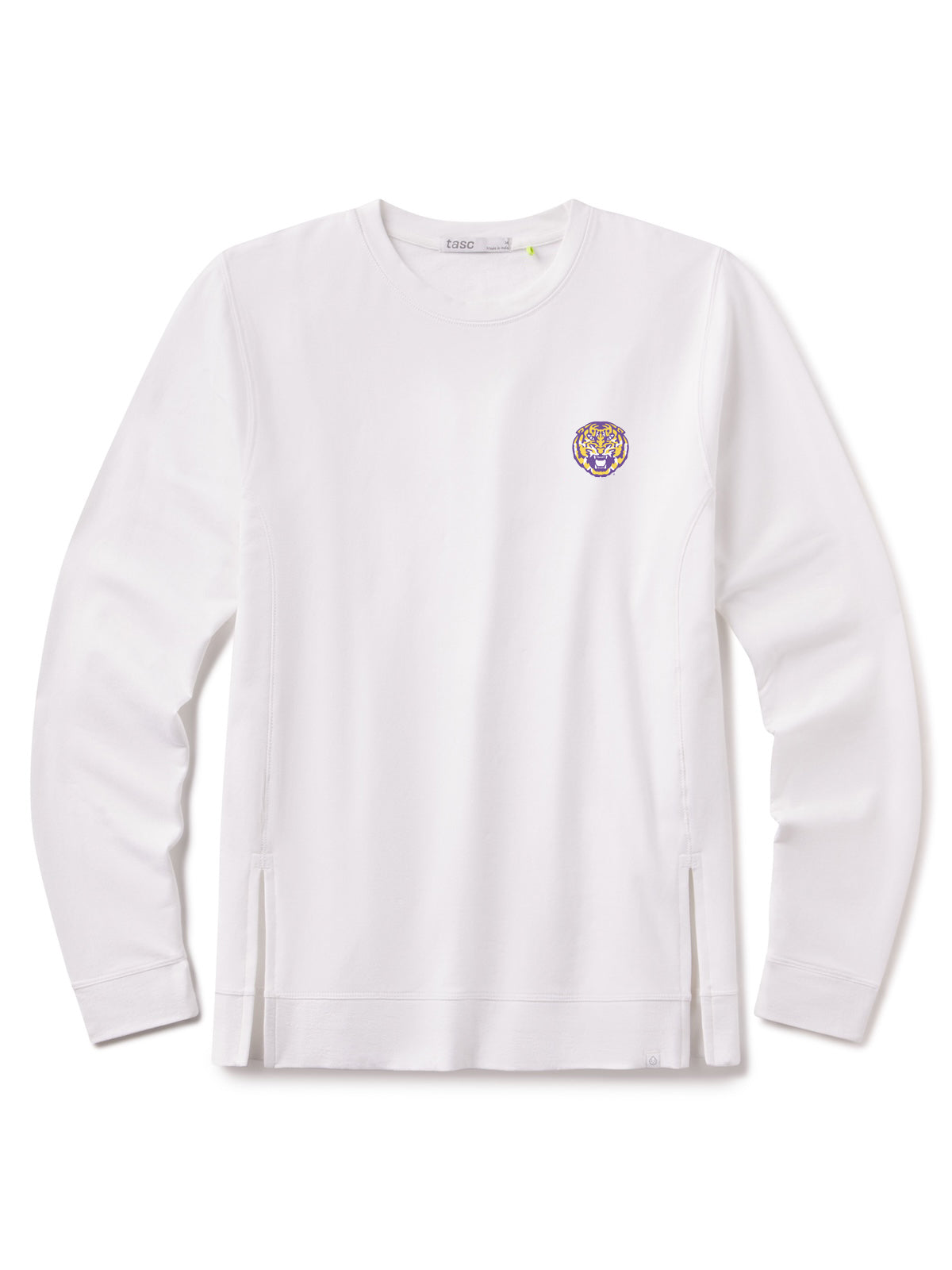 tasc Performance Riverwalk French Terry Sweatshirt - White