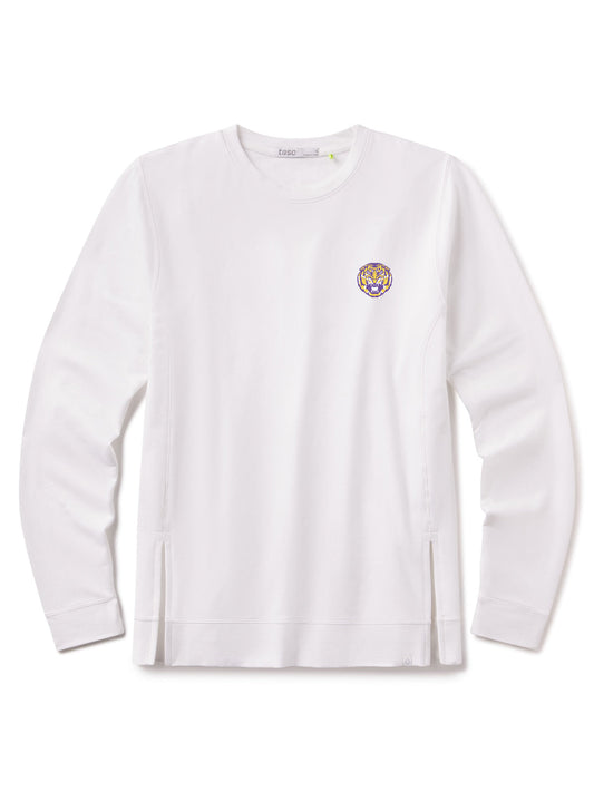 tasc Performance Riverwalk French Terry Sweatshirt - White