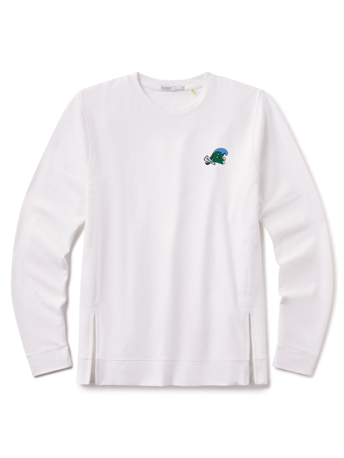 tasc Performance Riverwalk French Terry Sweatshirt - White