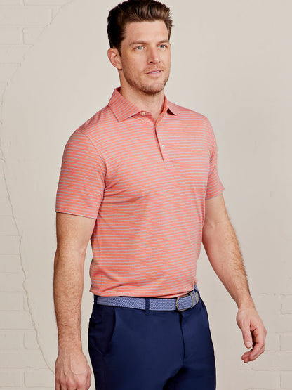 tasc Performance Cloud Polo - Brookline Stripe