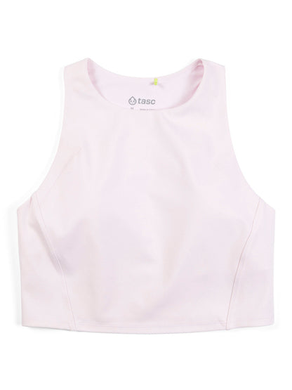 tasc Performance Sculptive Crop Tank with Built-in Bra