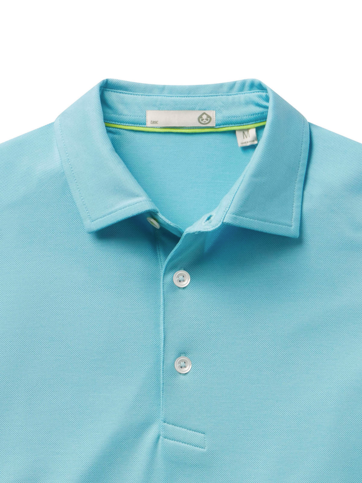 tasc Performance Sea Island Pique Polo - Waves