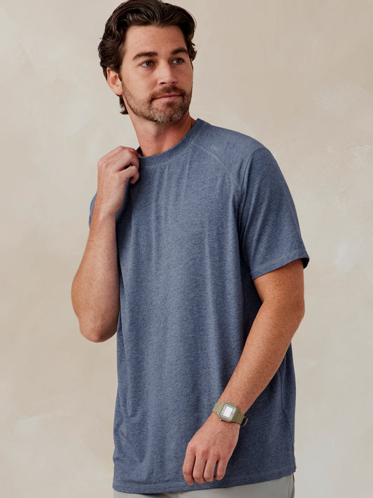 tasc Performance Carrollton T-Shirt Jaspe - Admiral Jaspe