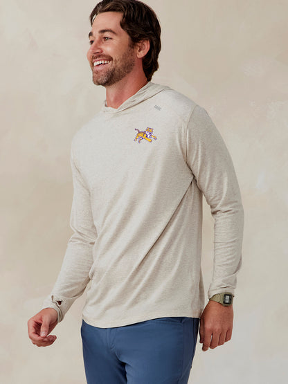tasc Performance Carrollton Lightweight Hoodie - Oatmeal Heather