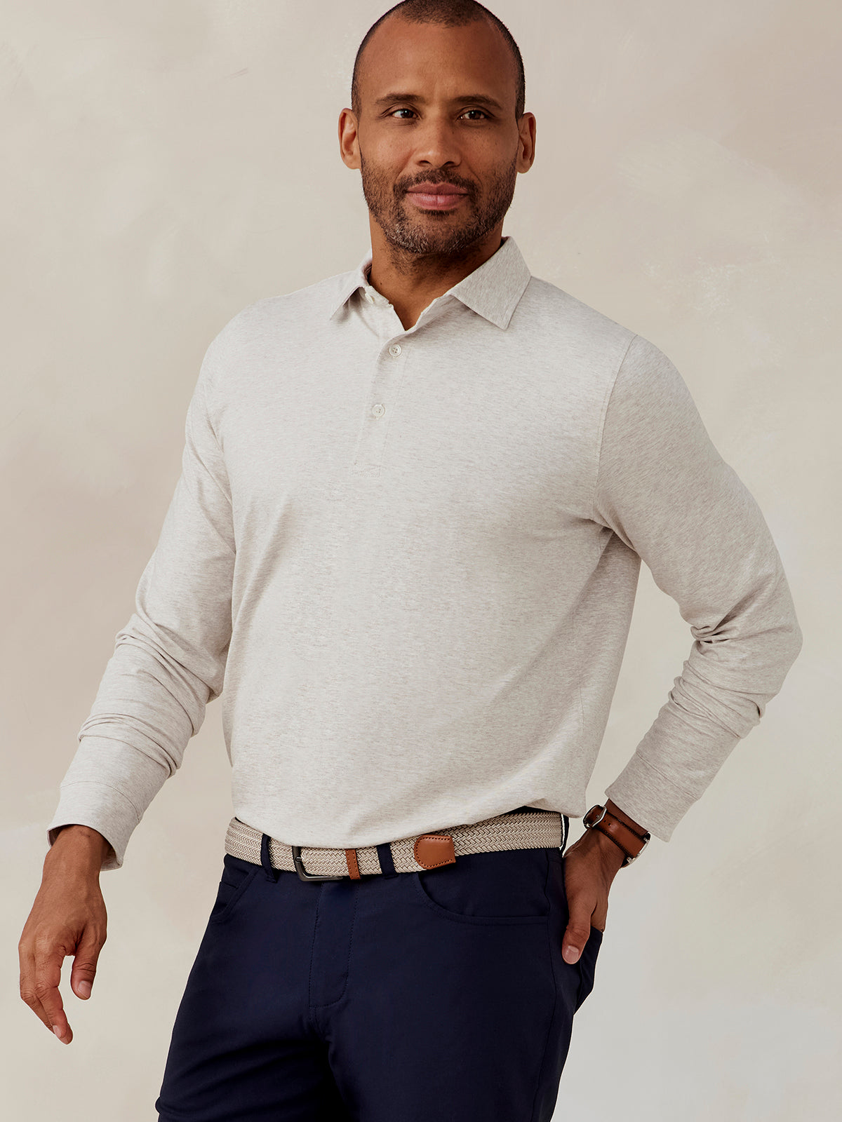tasc Performance Westport Long Sleeve Polo