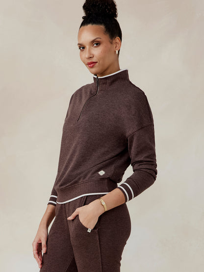 tasc Performance Stadium French Terry Half Zip