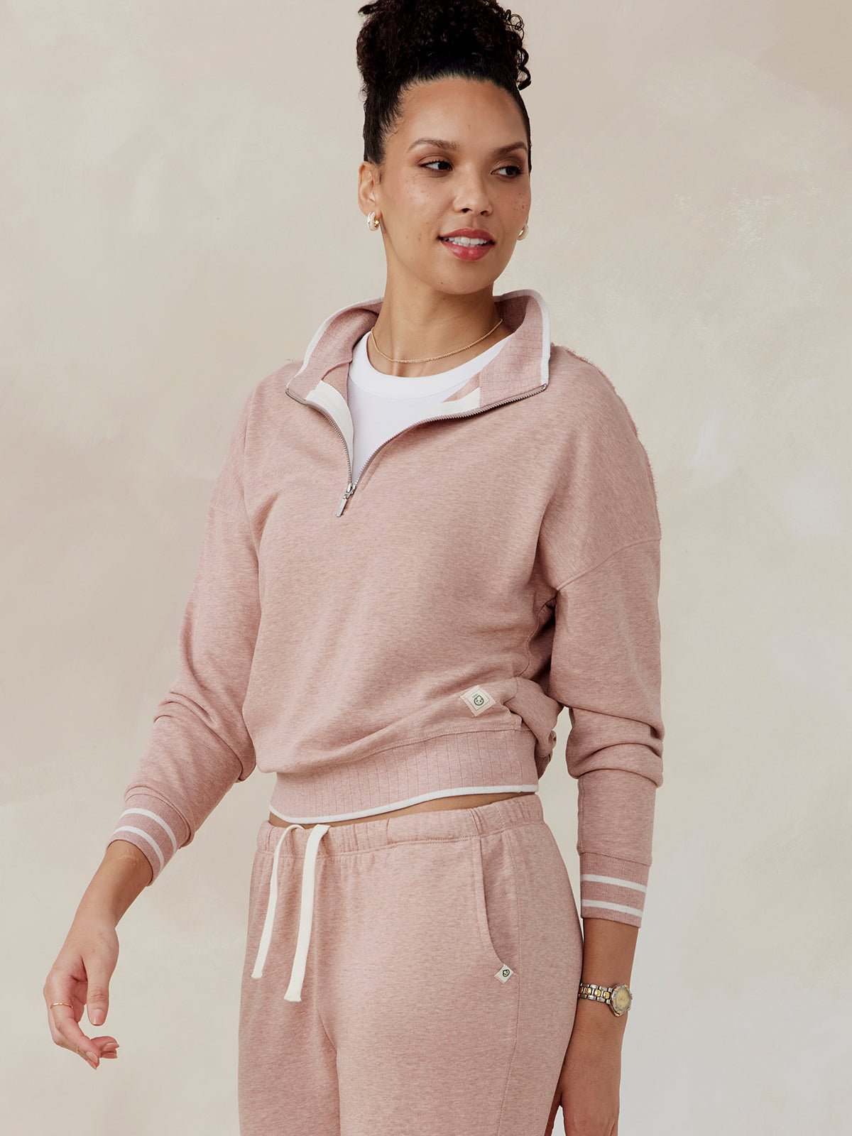 tasc Performance Stadium French Terry Half Zip