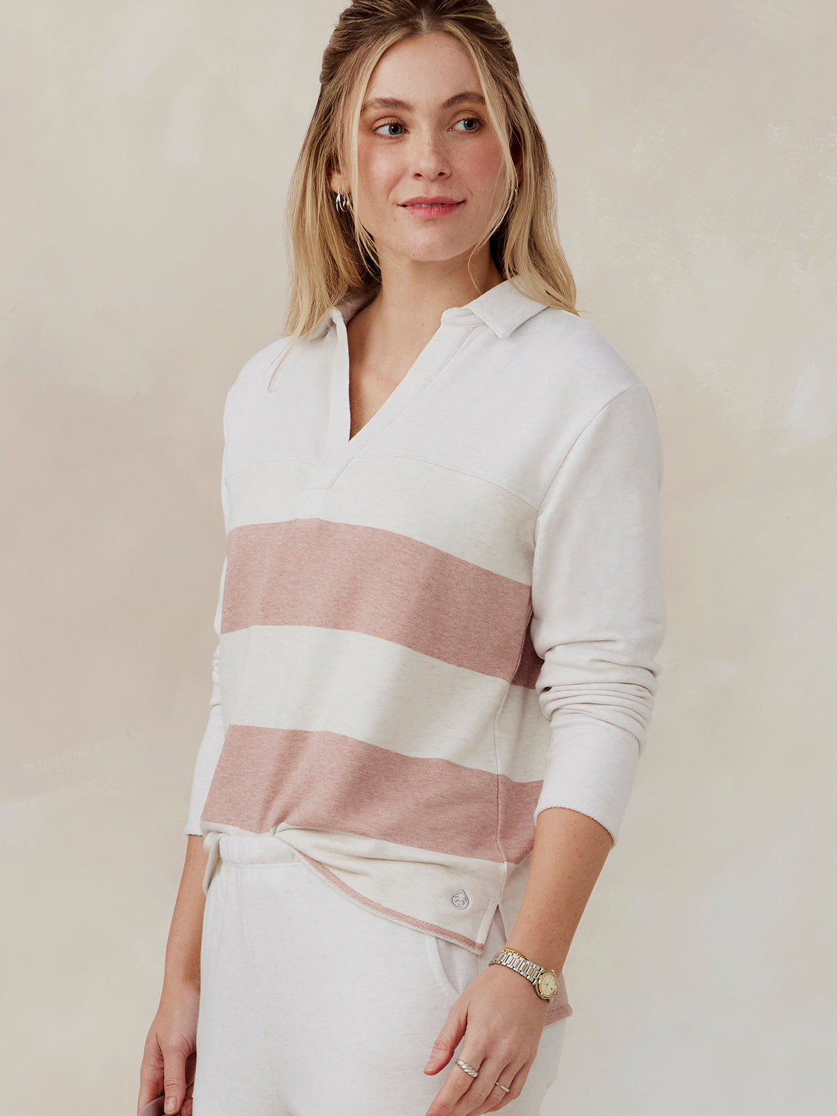 tasc Performance French Terry Polo Sweatshirt