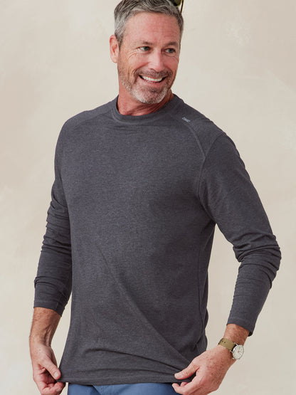 tasc Performance Carrollton Long Sleeve T-Shirt - Cinder