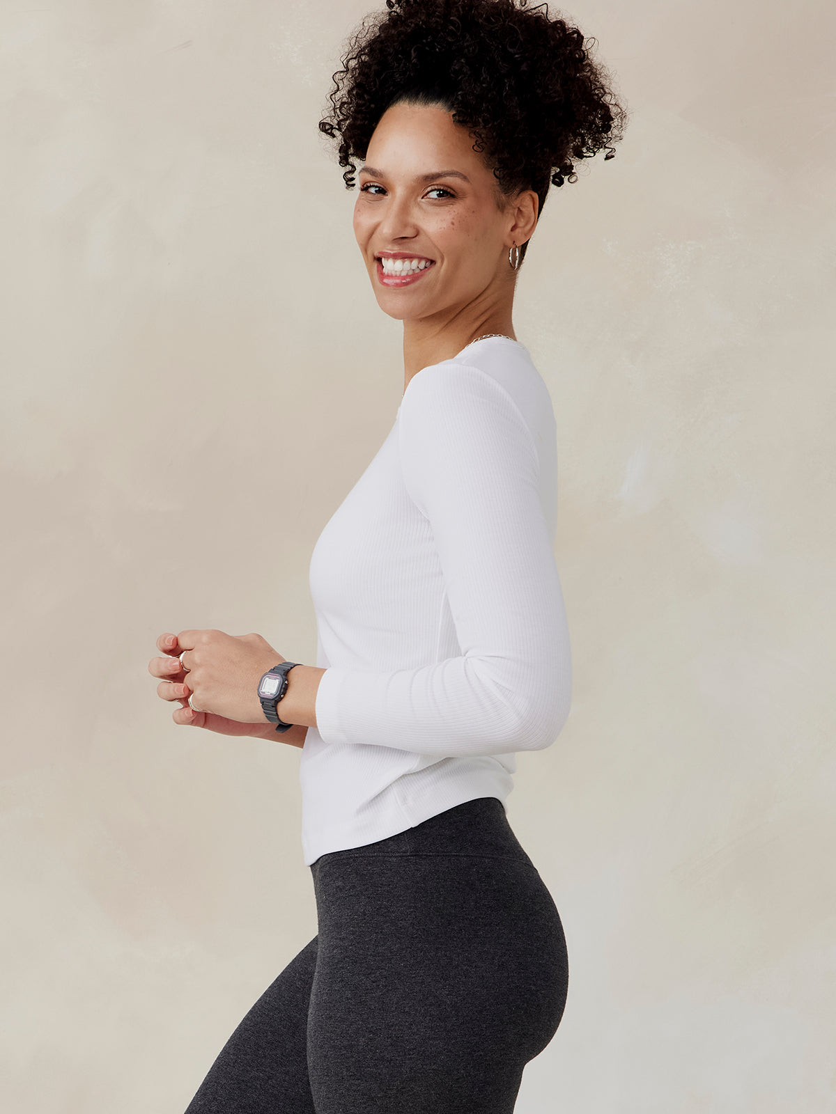 tasc Performance Microluxe Rib Long Sleeve