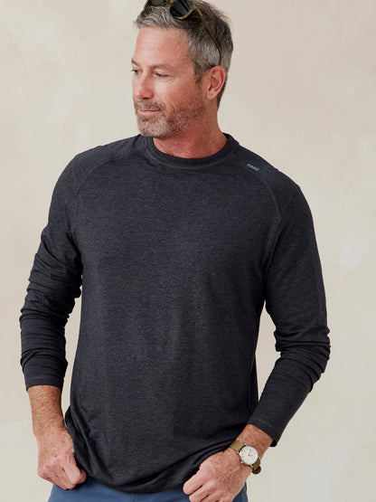 tasc Performance Carrollton Long Sleeve T-Shirt - Iron Heather