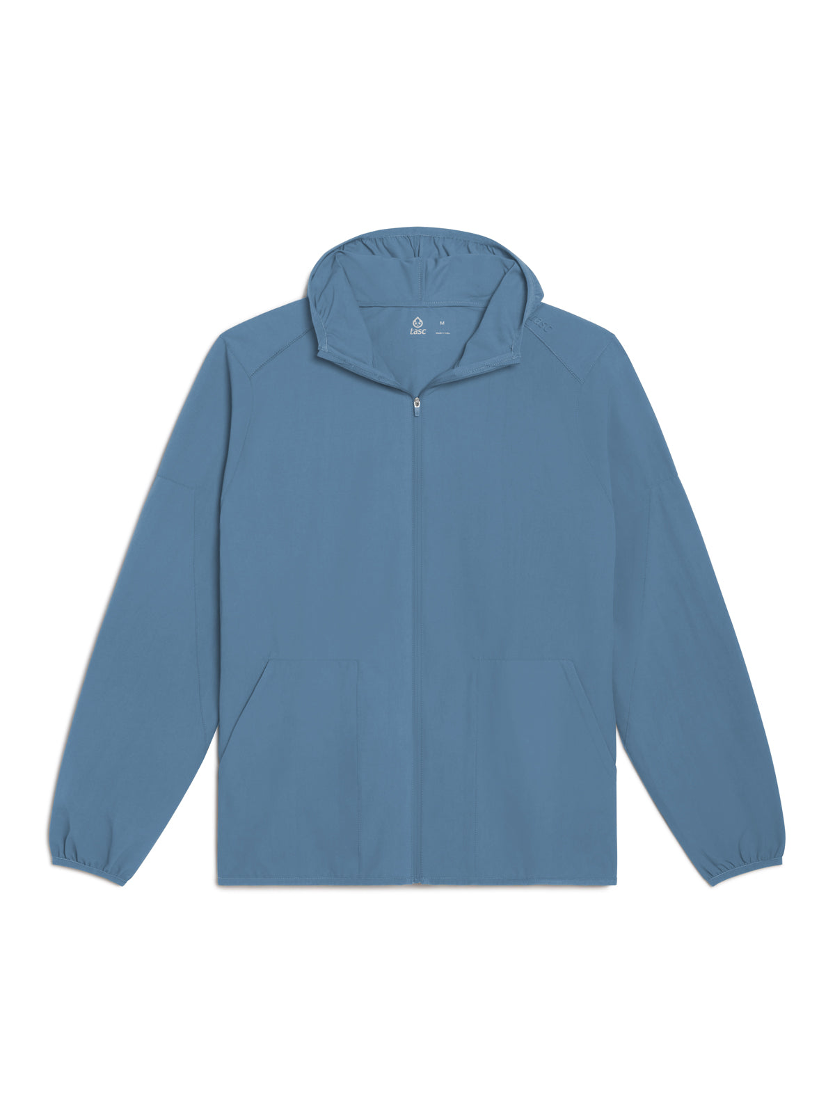 tasc Performance Swift Lightweight Hooded Windbreaker Jacket - Shale
