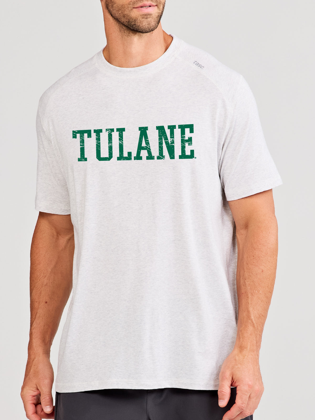 tasc Performance Carrollton Fitness T-Shirt - Marble Heather