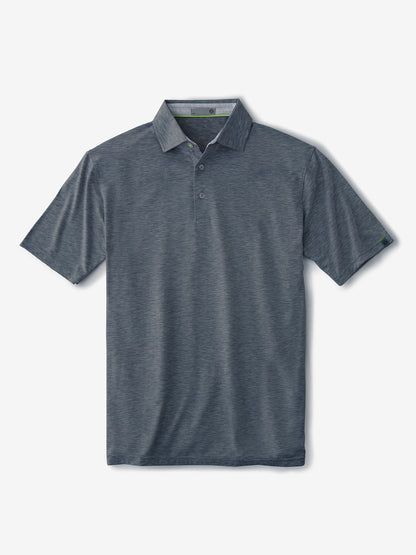 tasc Performance Cloud Polo - Black Heather