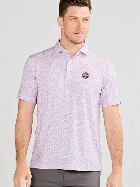 tasc Performance Cloud Lightweight Polo Palms - LSU