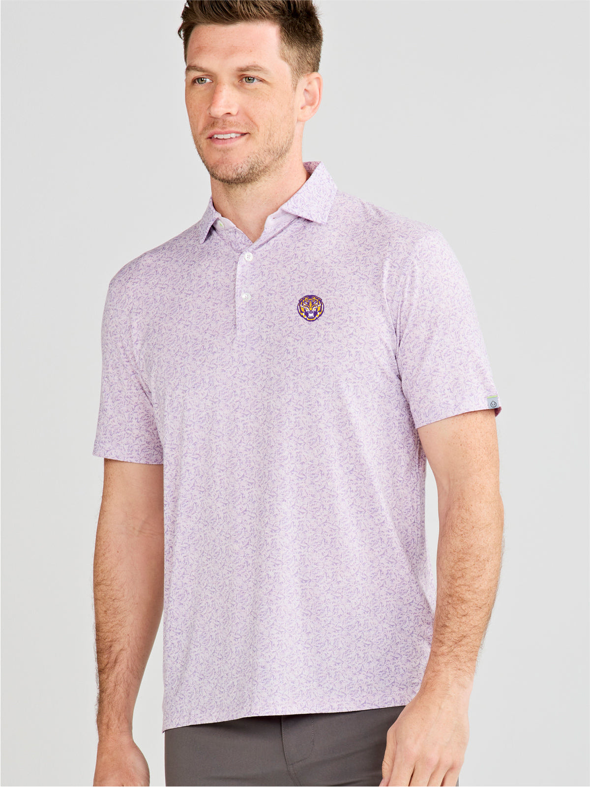 tasc Performance Cloud Lightweight Polo Palms - LSU