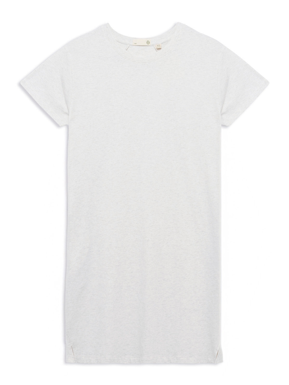tasc Performance All Day T-Shirt Dress - Coconut Heather