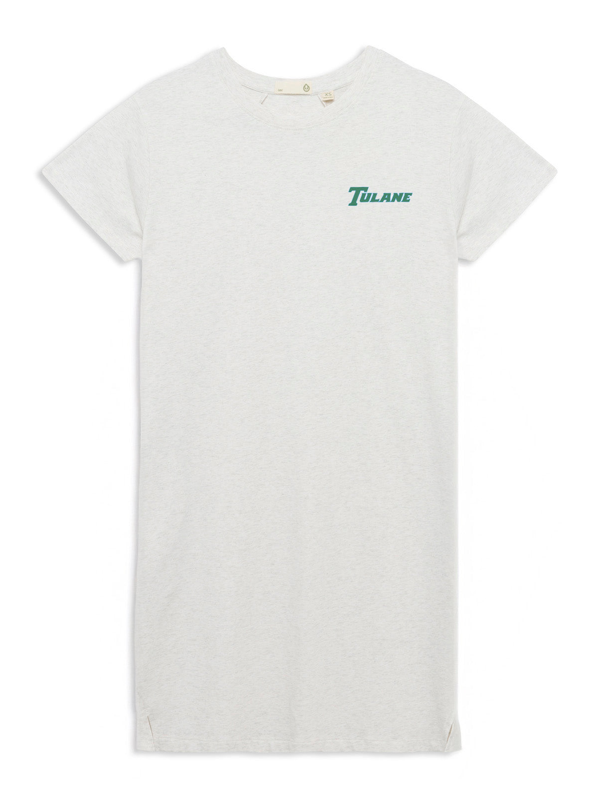 tasc Performance All Day T-Shirt Dress - Coconut Heather