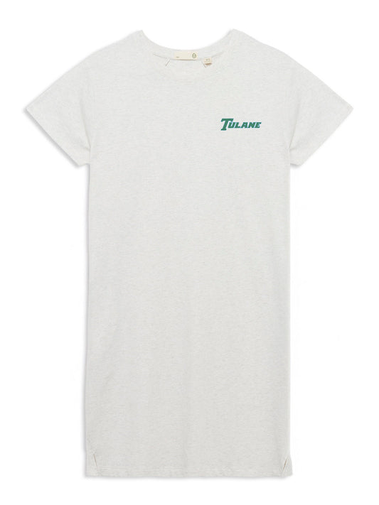 tasc Performance All Day T-Shirt Dress - Coconut Heather