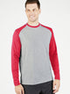Light Heather Gray/Scarlet