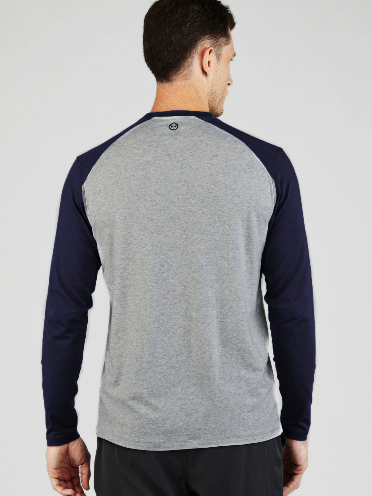 tasc Performance Carrollton Blocked Long Sleeve Fitness T-Shirt - Rice University