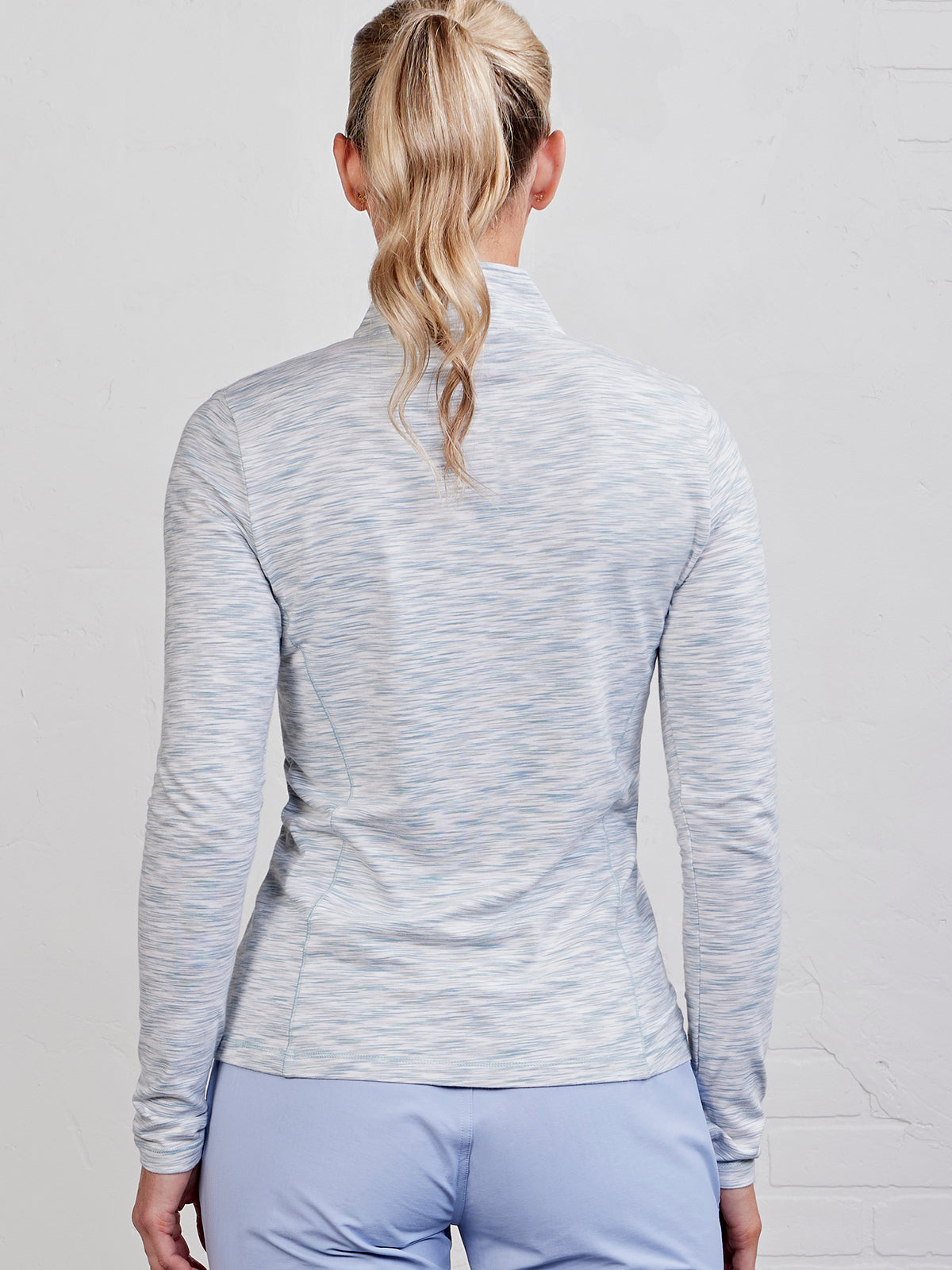 tasc Performance Recess Quarter Zip - Horizon Space Dye