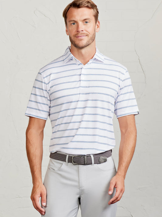 tasc Performance Cloud Polo - Patriot Stripe