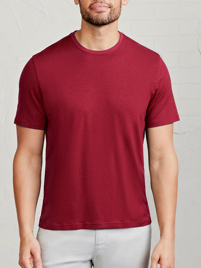 tasc Performance Pimaluxe T-Shirt - Cherrywood