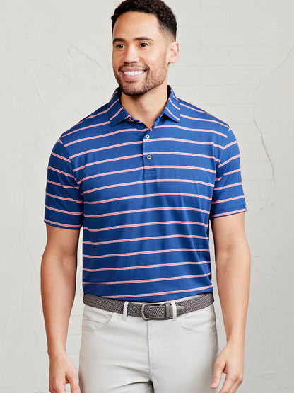 tasc Performance Cloud Polo - Patriot Stripe
