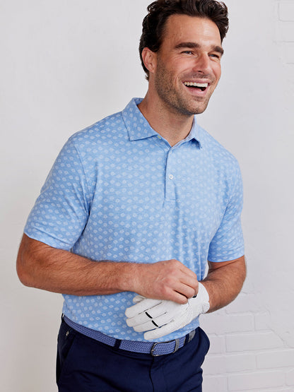 tasc Performance Cloud Polo - Botanical