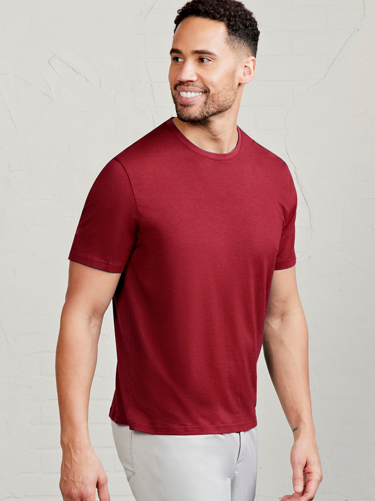 tasc Performance Pimaluxe T-Shirt - Cherrywood