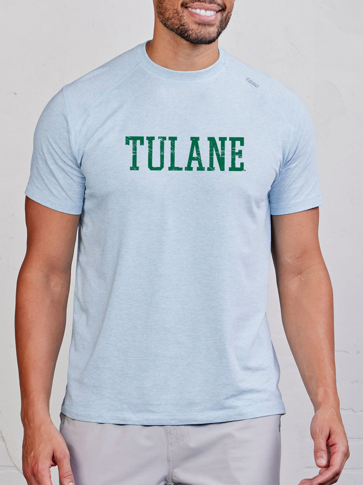 tasc Performance Carrollton Fitness T-Shirt - Tulane